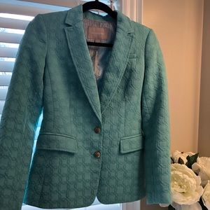 Teal blazer